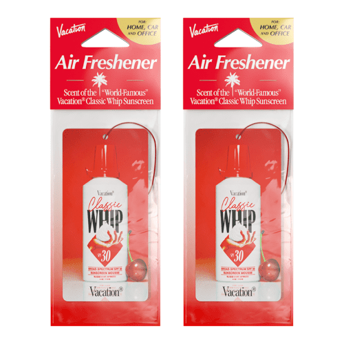 Classic Whip Air Freshener 2 pack