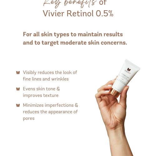 Retinol0.5 benefitscard