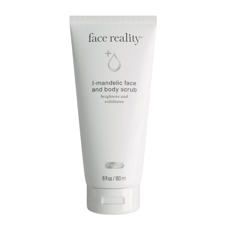 l mandelic face and body scrub new